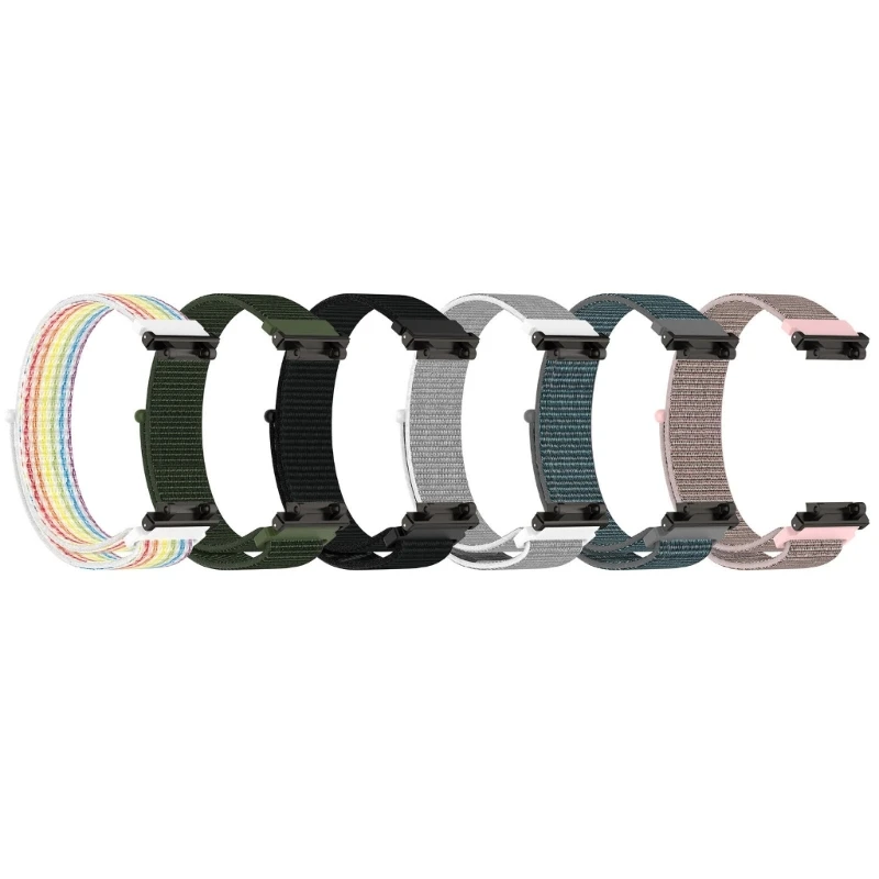 

20mm Woven Nylon Band Strap for T-Rex2 for Smart Watch Breathable Wrist Bracelet Adjust Wristband