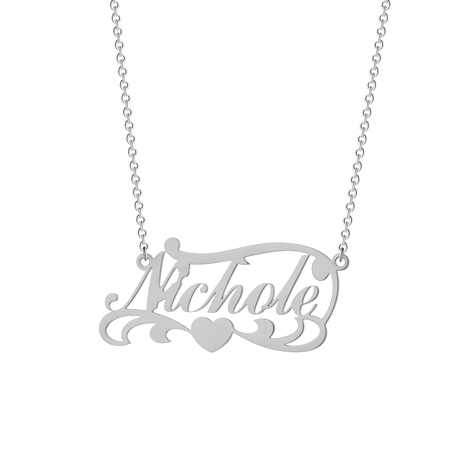 1 шт. женское ожерелье с индивидуальным именем персонализированное для пары в