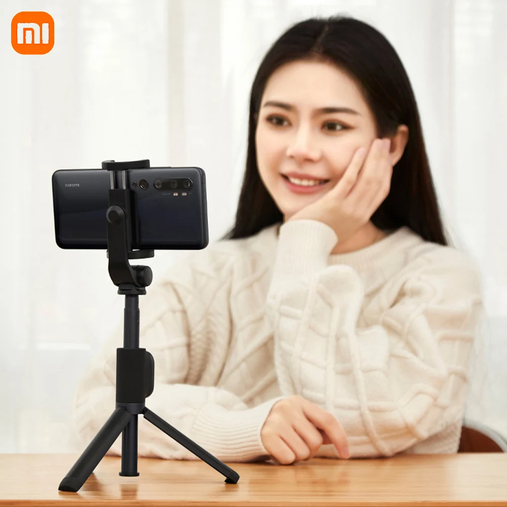 

New Xiaomi Zoom Bracket Selfie Stick Portable Foldable Bluetooth Separate Remote Phone Bracket Tripod Rotatable Extendable Hold