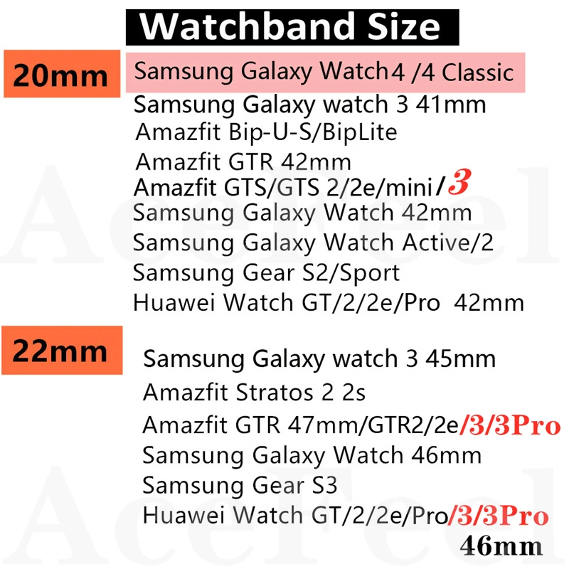 Фото Силиконовый ремешок для Amazfit GTS 3/2/2e/GTS2 Mini/GTR 42 мм/47 мм/GTR 3/3 Pro/2/2e, спортивный браслет для часов Amazfit ремешок bip №3