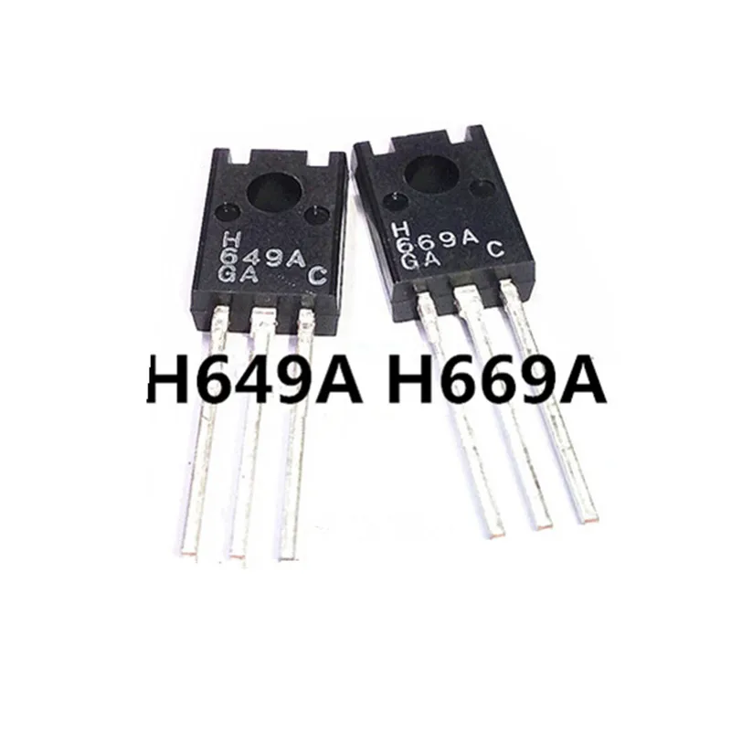 

50PCS New original H669A H649A TO-126 low power triode audio amplifier