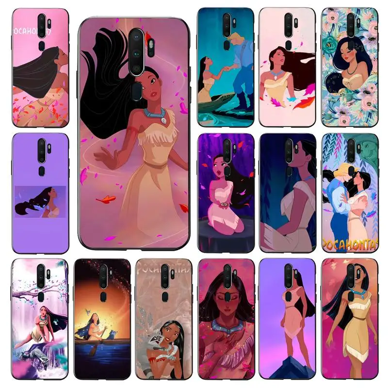 

Disney Pocahontas Phone Case for Vivo Y91C Y11 17 19 17 67 81 Oppo A9 2020 Realme c3