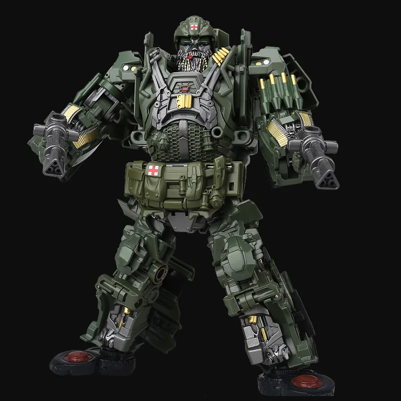 Фото Weijiang негабаритная металлическая часть MW-003 The Last Knight Hound Transformation фигурка игрушки-роботы 25 см №2