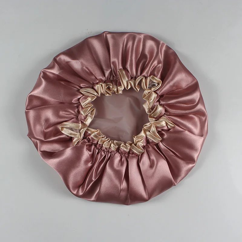 

MOONBIFFY Многоразовая водонепроницаемая шапочка для душа из EVA для взрослых