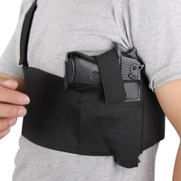 airsoft tactical concealed belly band waist gun holster universal hunting pouch holder belt girdle