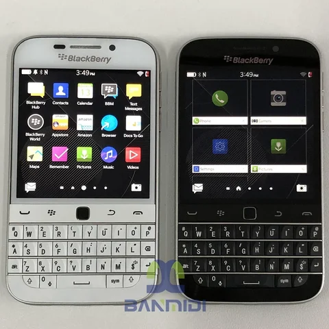 BlackBerry Classic ホワイト 本体 未使用品) Blackberry Q20 Classic 白ホワイト - ブラックベリー SIM