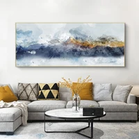 abstract landscape posters print wall art canvas painting mountains pictures for living room decoration accesersories no frame