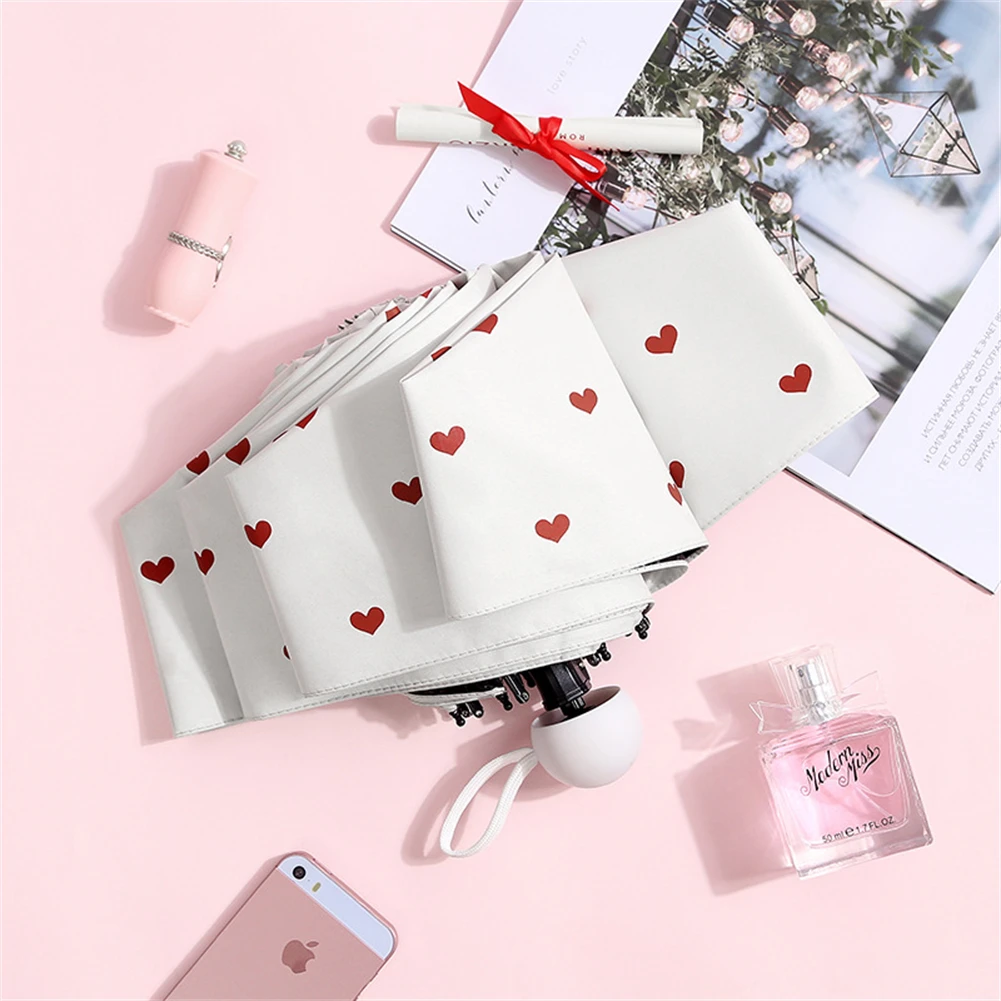 Простой и стильный ультралегкий маленький зонт для защиты от УФ-лучей Зонт с