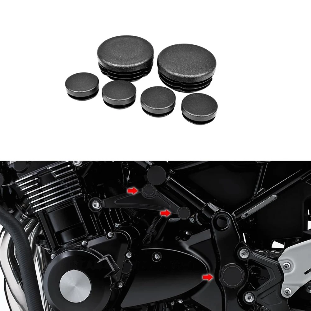 Наконечники для рамы мотоцикла наконечники с отверстиями декоративные Kawasaki Z900RS Z