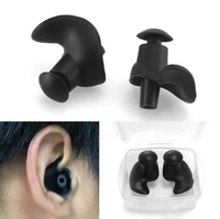1pcs ear plug waterproof swimming professional rubber swim earplugs for adult swimmers children diving soft anti noise ear plug