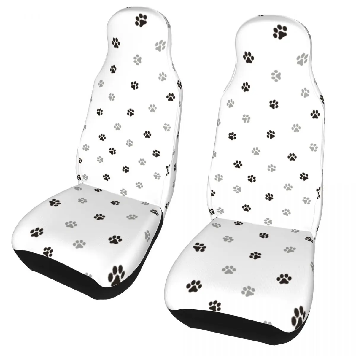 

Cute Animal Paw Pattern Universal Car Seat Cover Four Seasons Travel Car Seats Covers Fabric Hunting