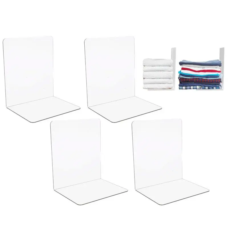 

Clear Closet Dividers Acrylic Organizer For Clothes Multi-Purpose Transparent Storage Tool For Pantries Closets Craft Rooms