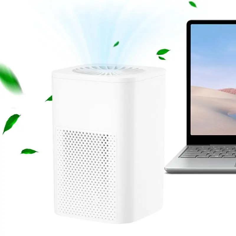 

Портативный очиститель воздуха, маленький домашний воздухоочиститель, башенный воздуховод, принадлежности для очистки воздуха для ванной, спальни, автомобиля и общежития
