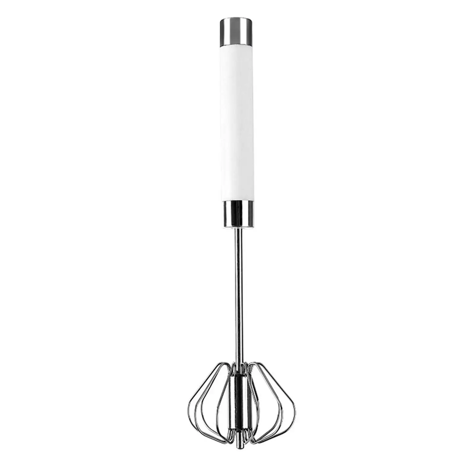 Semi Automatic Egg Beater Blender Manual Coil Stirring Tool 