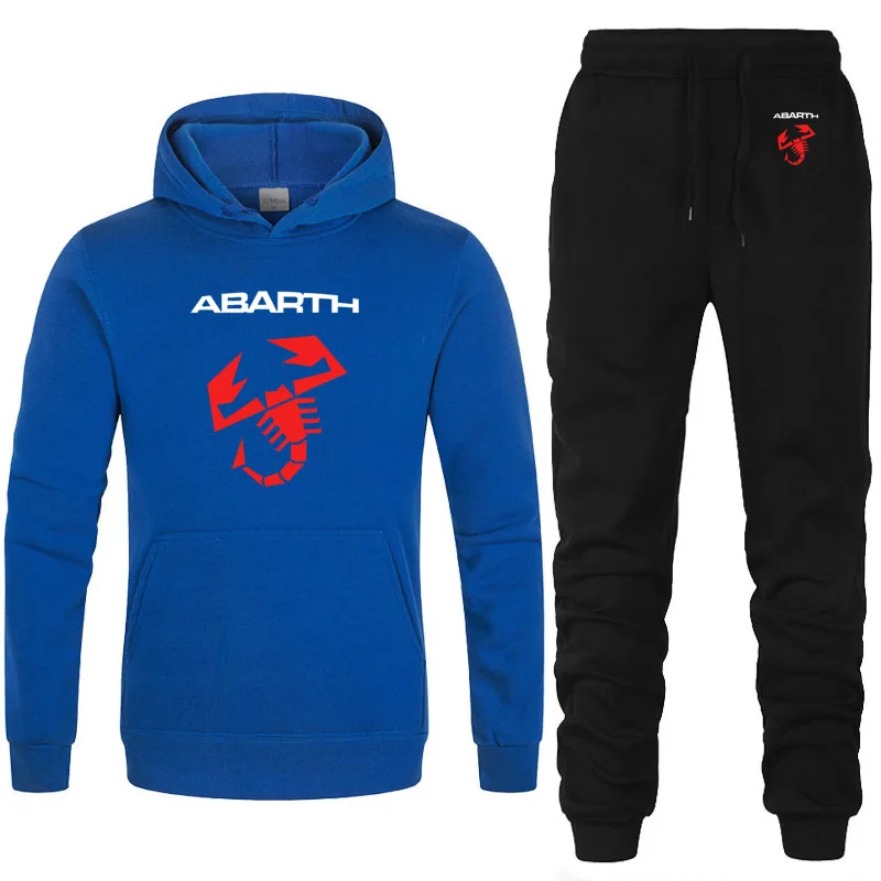 

2022 new Spring Autumn Men's Hoodies Abarth Car Logo Print Sweatshirt Fashion high quality cotton Casual Men's Sportswear