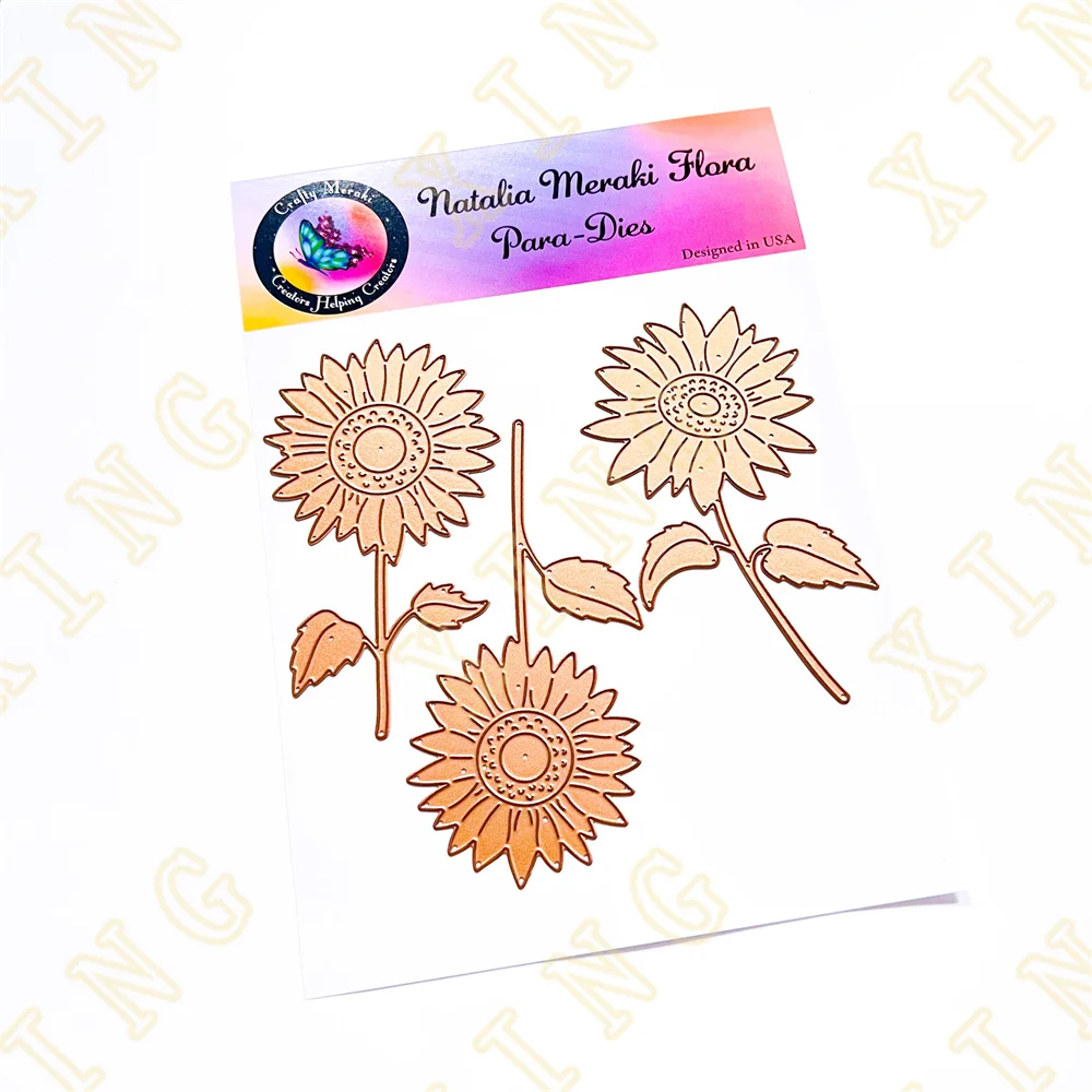 

Sunflower 2022 New Metal Cutting Dies for Diy Scrapbooking Crafts Stencils Maker Photo Album Template Handmade Decoration
