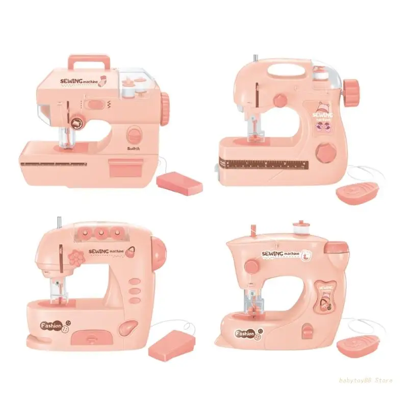 

Y4UD Electric Sewing Machine for Beginner Portable Small Sewing Machine Mending Tool