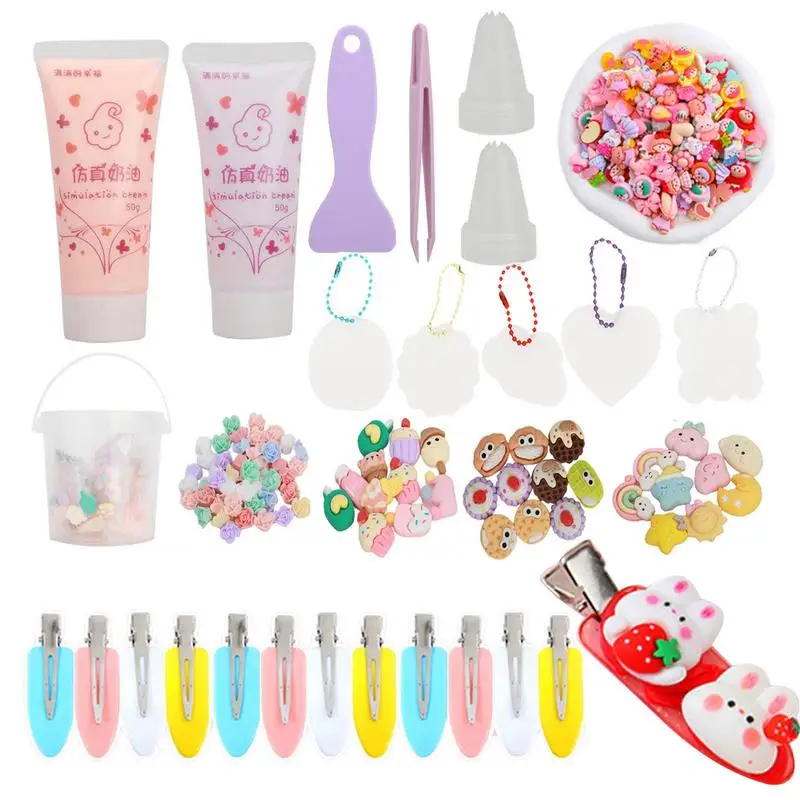 Ful Hair Clips Barrettes Colorful Diy Hair Clips Kit Fun And Creative Gift For Children
