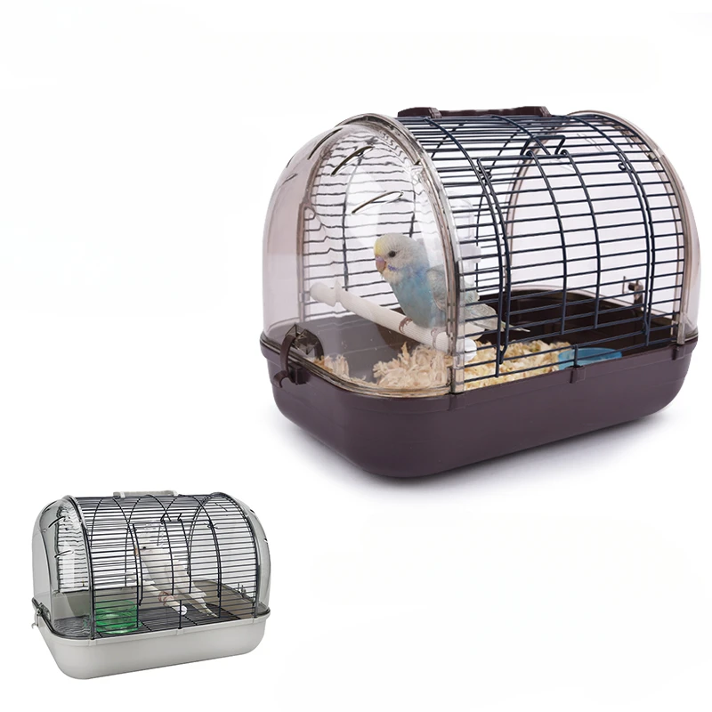 

Роскошные переносные клетки для птиц, прозрачные клетки для парка разведения, клетки для канареек, украшение, пижамные звенья, WZ50BC