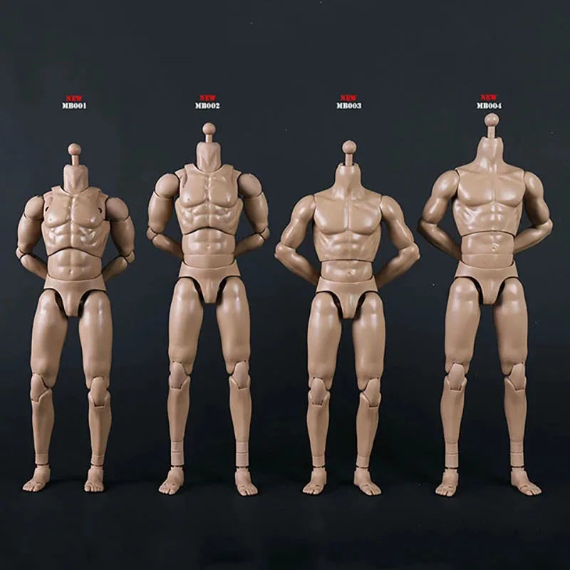 

COOMODEL 1/6 Male Soldier MB001 MB002 MB003 MB004 Muscular Body 12" Standard Body Tall Movable Doll Collection Model