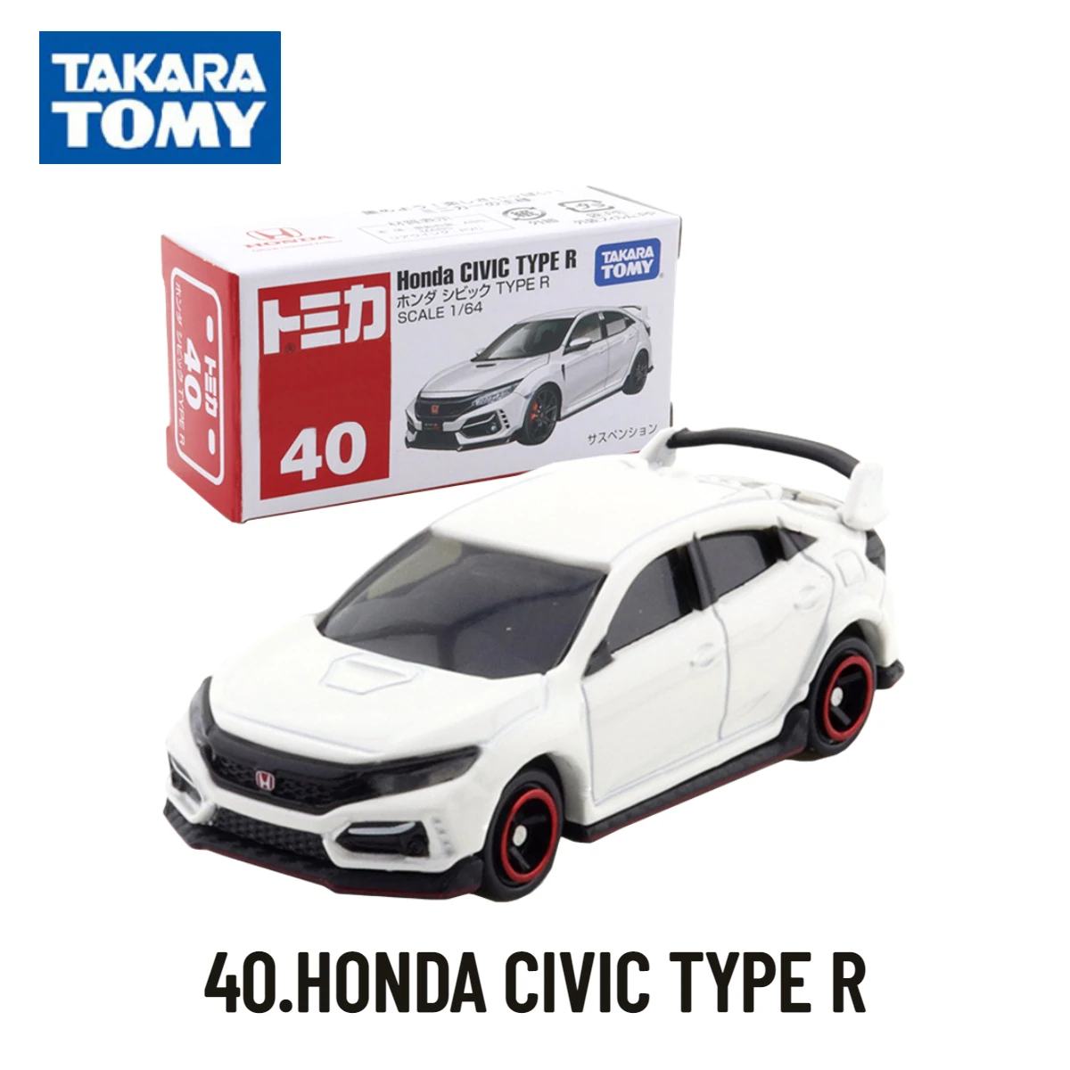 

Takara Tomy Tomica Classic 31-60, HONDA CIVIC TYPE R Scale Car Model Replica Collection, Kids Xmas Gift Toys for Boys