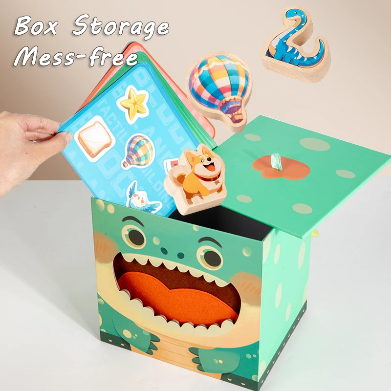 Деревянные сенсорные игрушки Tlewj 3 в 1