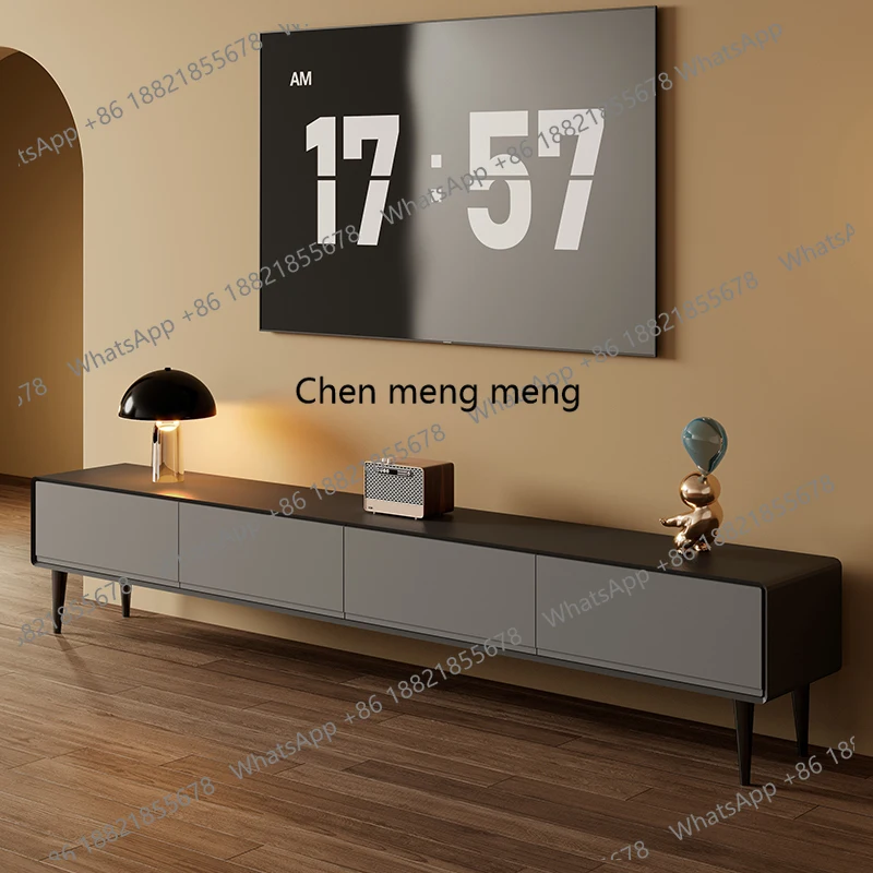 Фото Тумба под телевизор A48 Nordic Elegant: элегантный дизайн, оригинальный стиль, экономия пространства, мебель для гостиной. №5