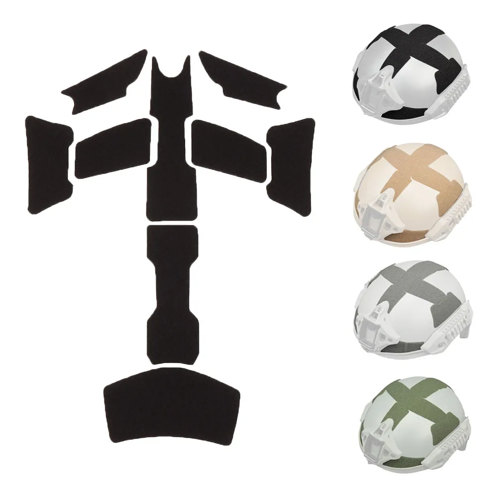 

Tactical MK Helmet Magic Sticker Helmet Repair Replacement Patches Self-Adhesive Magic Sticker MK Helmet Accessories