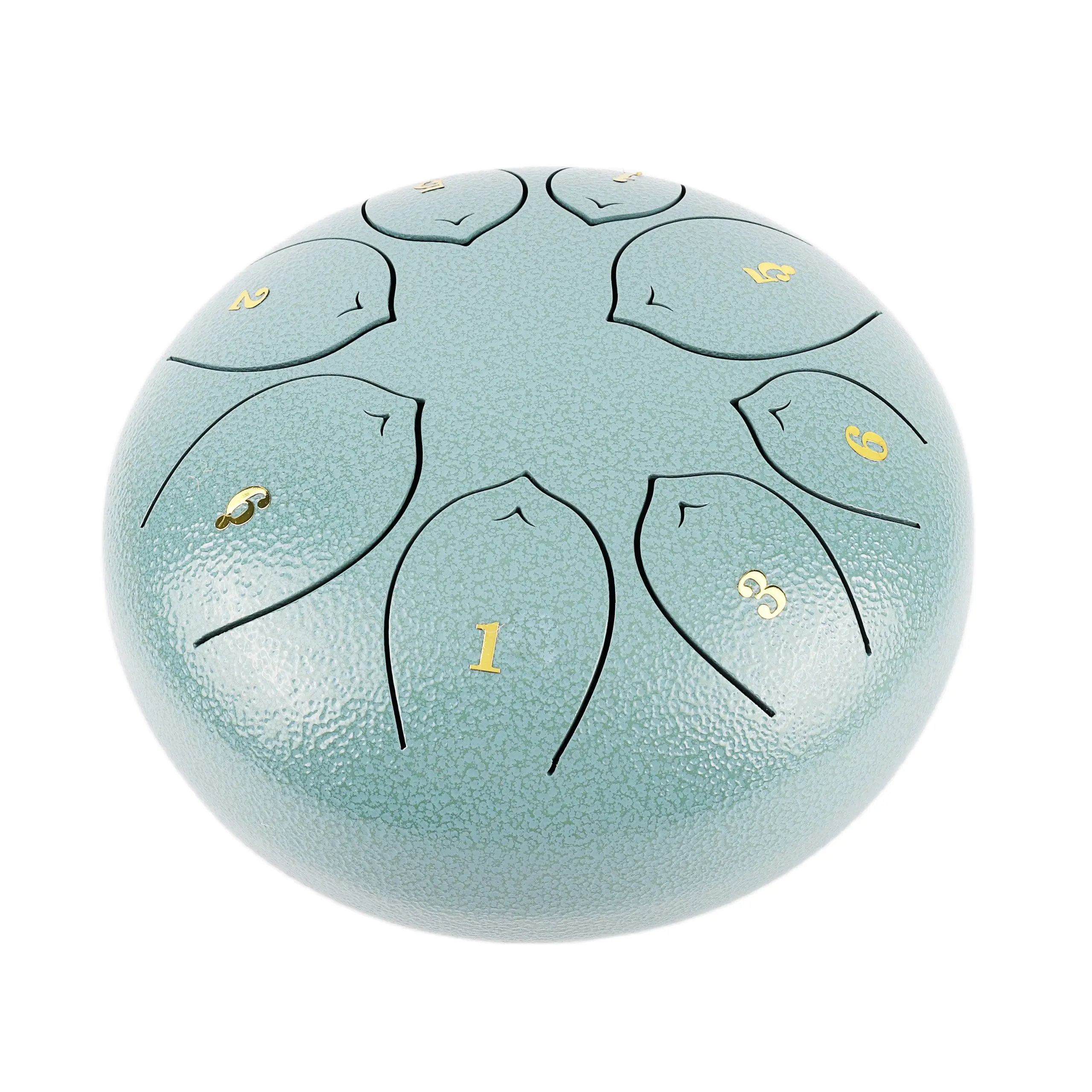 

wathetblue 8inch 8tone Hand pan Tank steel tongue drum from China