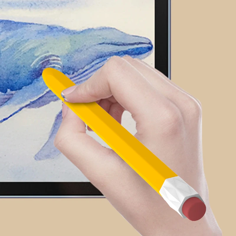 Фото Для Samsung Galaxy Tab S6lite S7 FE S8 S9 S10 Ulrta чехол-стилус Мягкий силиконовый противоударный чехол-стилус для планшета №3