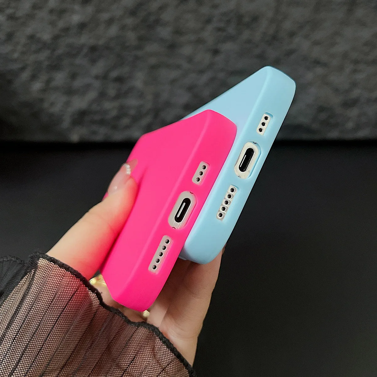 Soft TPU Phone Case For iPhone 15 Fanda 16 13 11 12 14 Pro Max Plus X XR XS 15promax 13promax Protective Bumper Cover