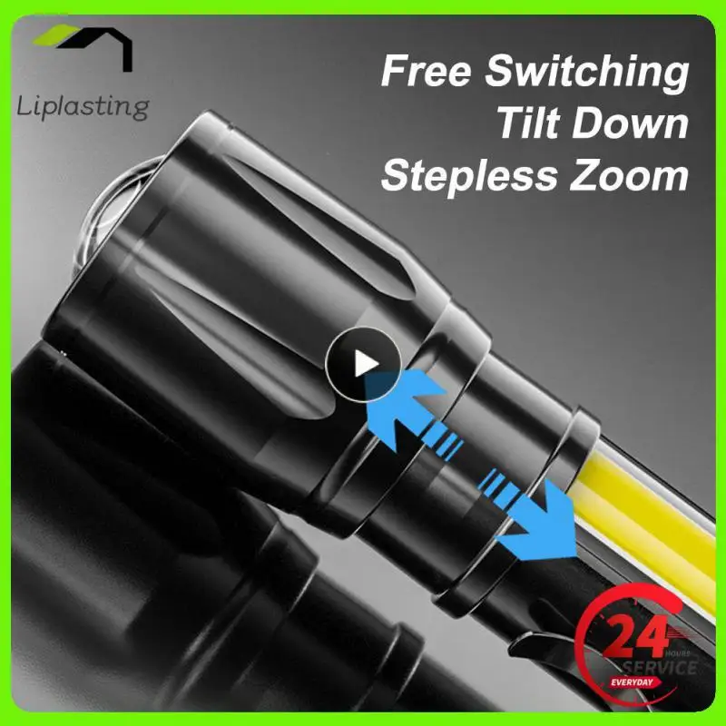 

Built In Battery Led Light Waterproof Penlight 2000lumen Adjustable Torch Lamp Lantern Hot Mini Led Flashlight Zoom Focus New