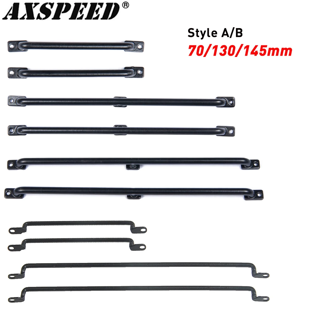 AXSPEED 2 шт. металлический корпус поручни дверная ручка 70/130/145 мм для SCX10 TRX4 TRX6 Tamiya RC-4WD