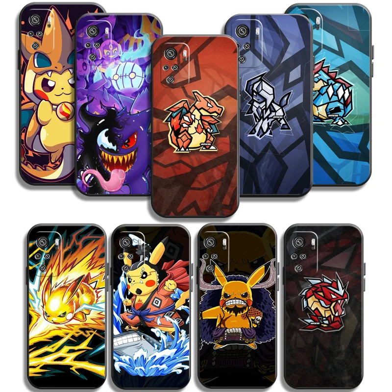 

Pokemon Bandai Phone Cases For Xiaomi Redmi 7A 8A Note 7 Pro 8T 8 2021 8 7 7 Pro 8 Pro Funda Back Cover Soft TPU Coque