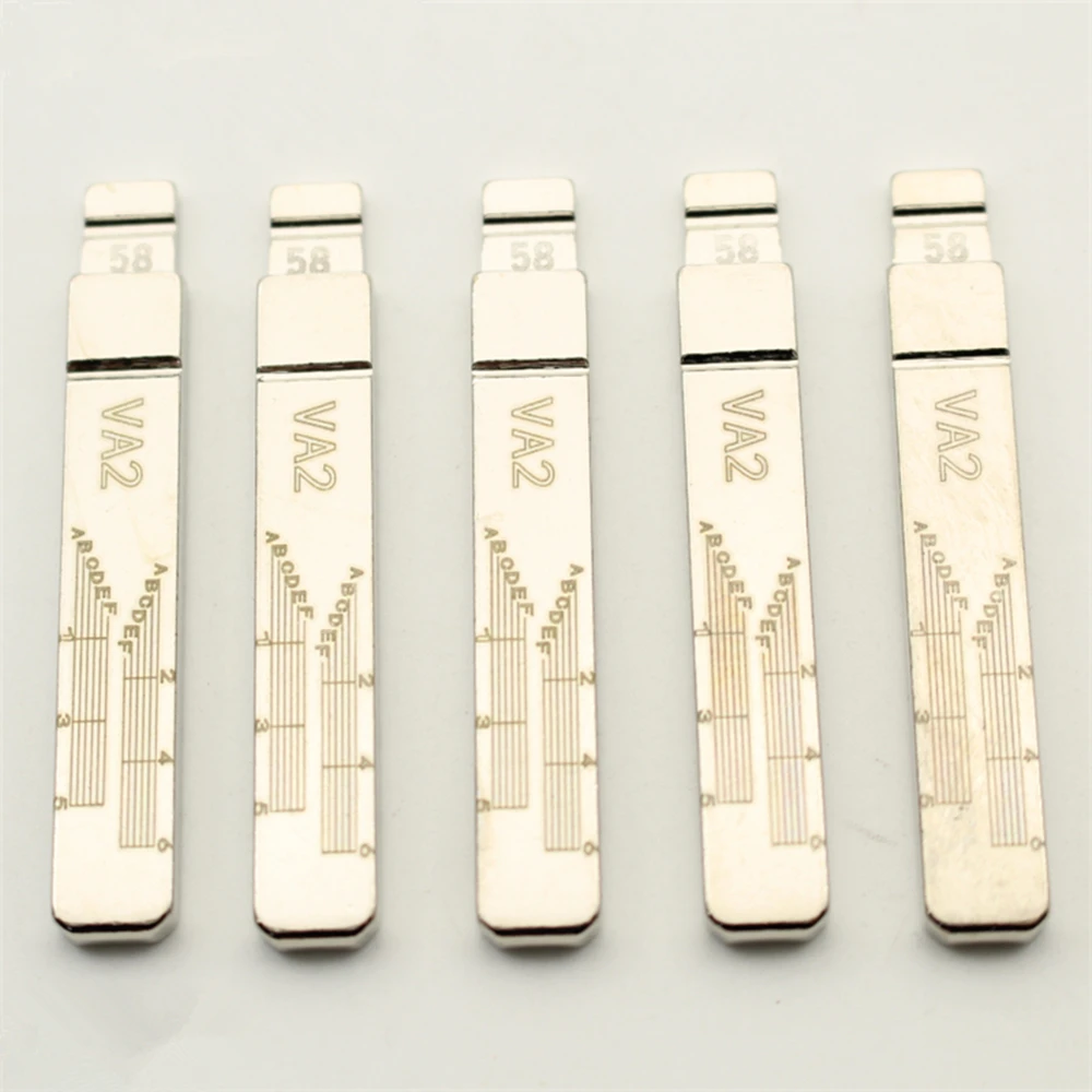 Рисунок 3 - Лезвие для ключа с гравировкой VA2 58 #