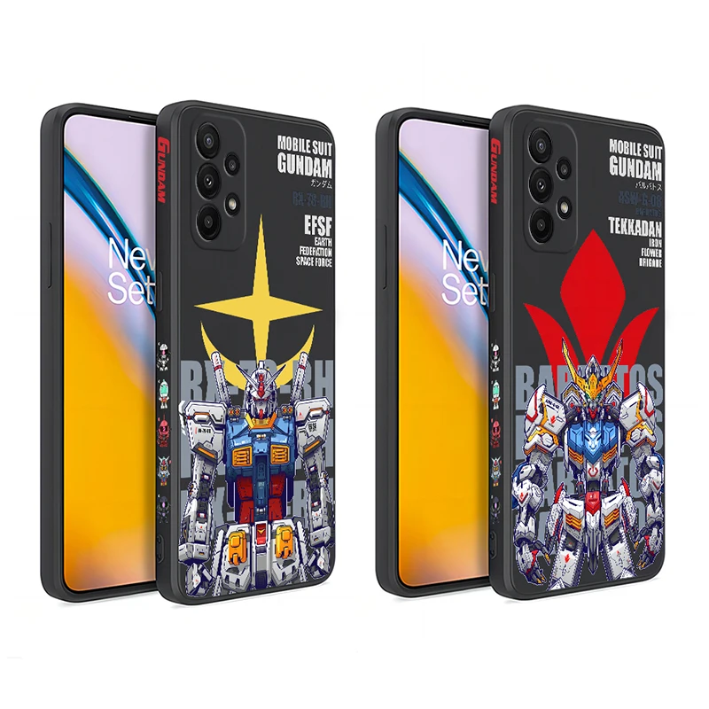

Mobile Suit G-Gundam Phone Case For Samsung A73 A53 A50 A12 A22 A52 A52S A51 A72 A71 A32 A20 A21S A11 5G Silicone Cover