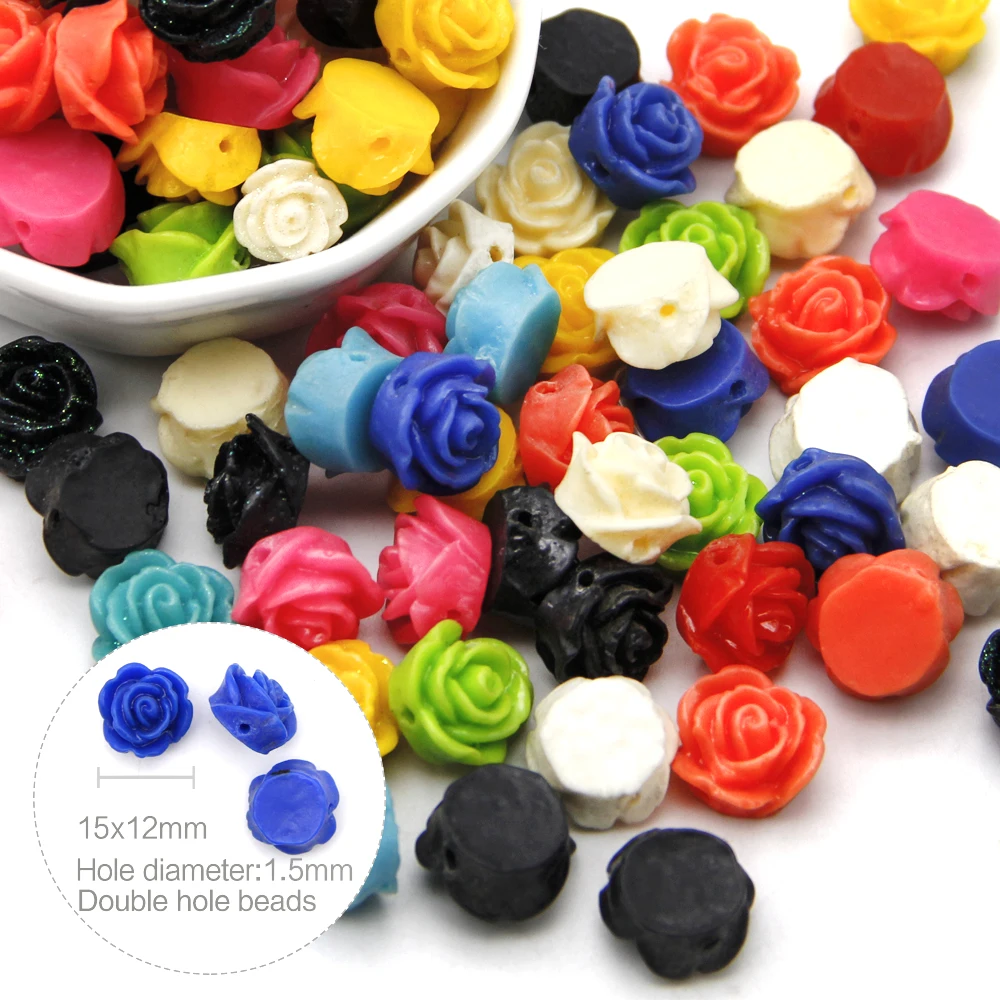 

3D Resin Set Mixed Random Cartoon Flatback Flower Cabochon Scrapbook Kawaii DIY Embellishments Accessories Bow in the Center