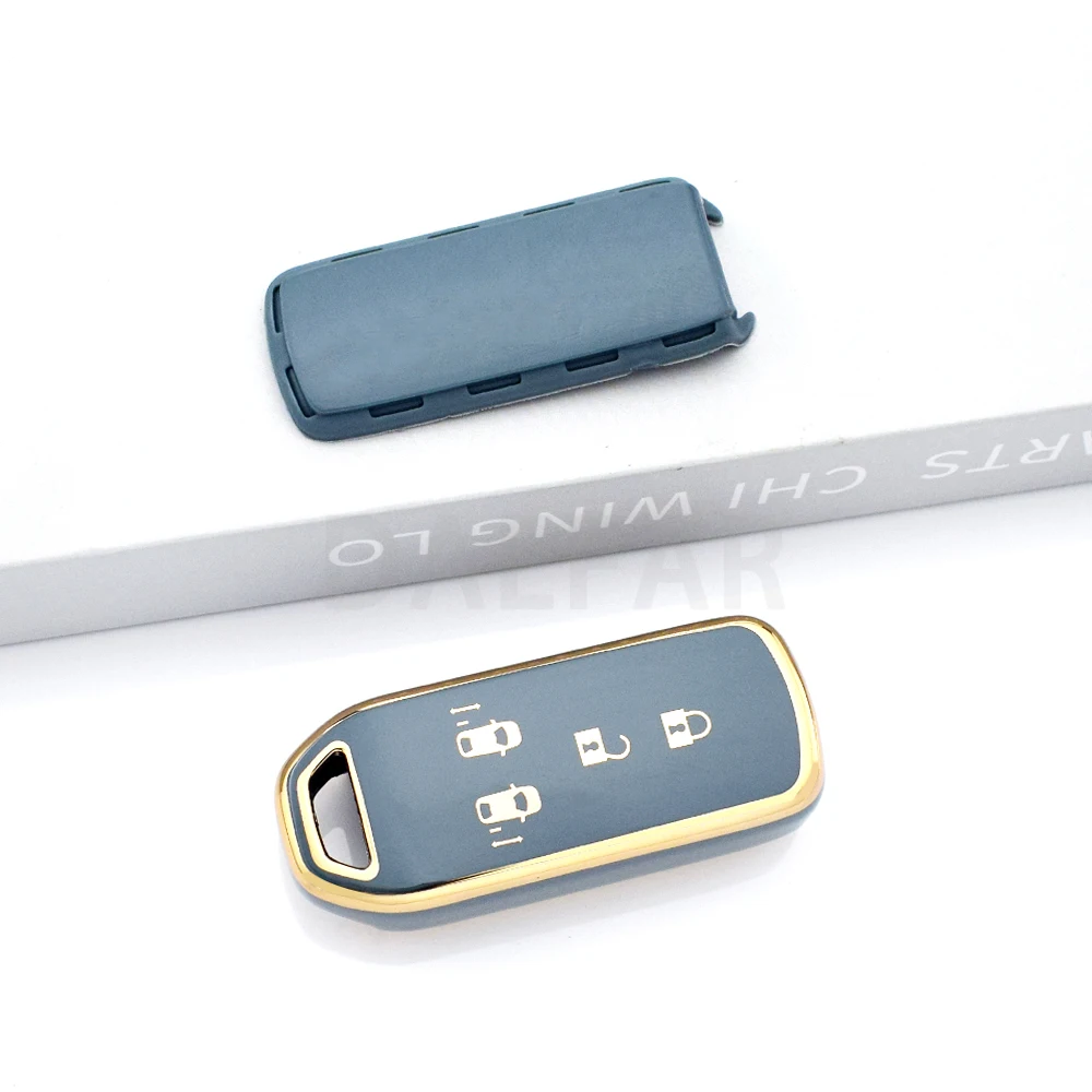 

4-кнопочный чехол из ТПУ для автомобильного пульта дистанционного управления, чехол-держатель для Honda New NBOX Custom JF3/JF4 N-BOX JF1/JF2 N-BOX+ Plus N Wagon N-One