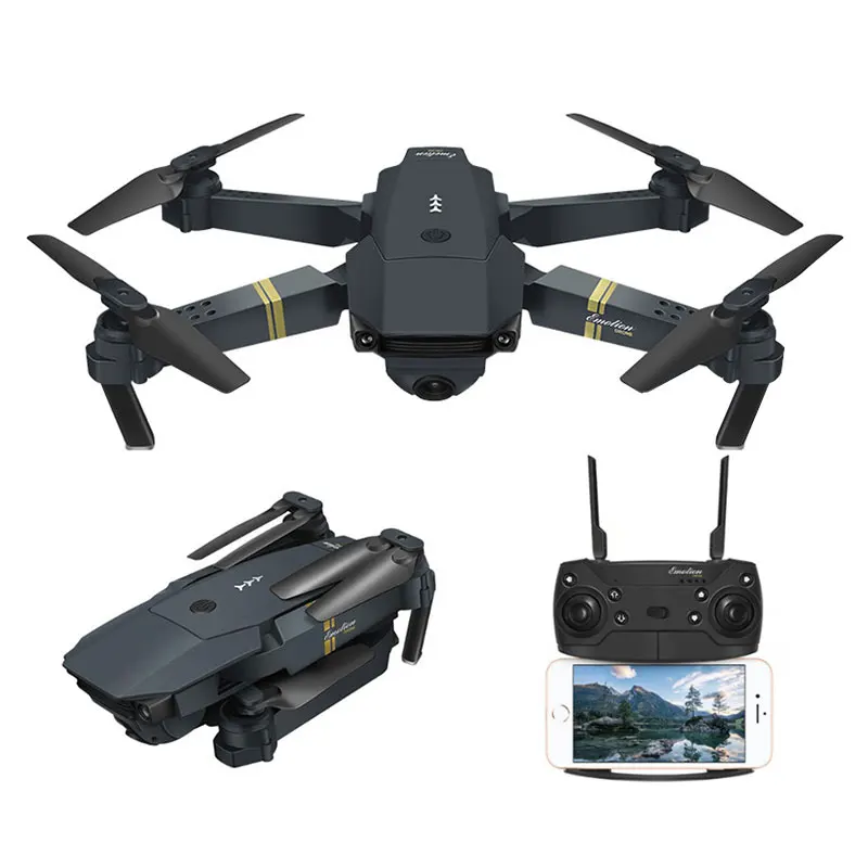 

E58 Drone 4K Wifi Fpv With Wide Angle HD 1080P/720P/480P Camera Hight Hold Mode Foldable Arm RC Quadcopter X Pro RTF Dron