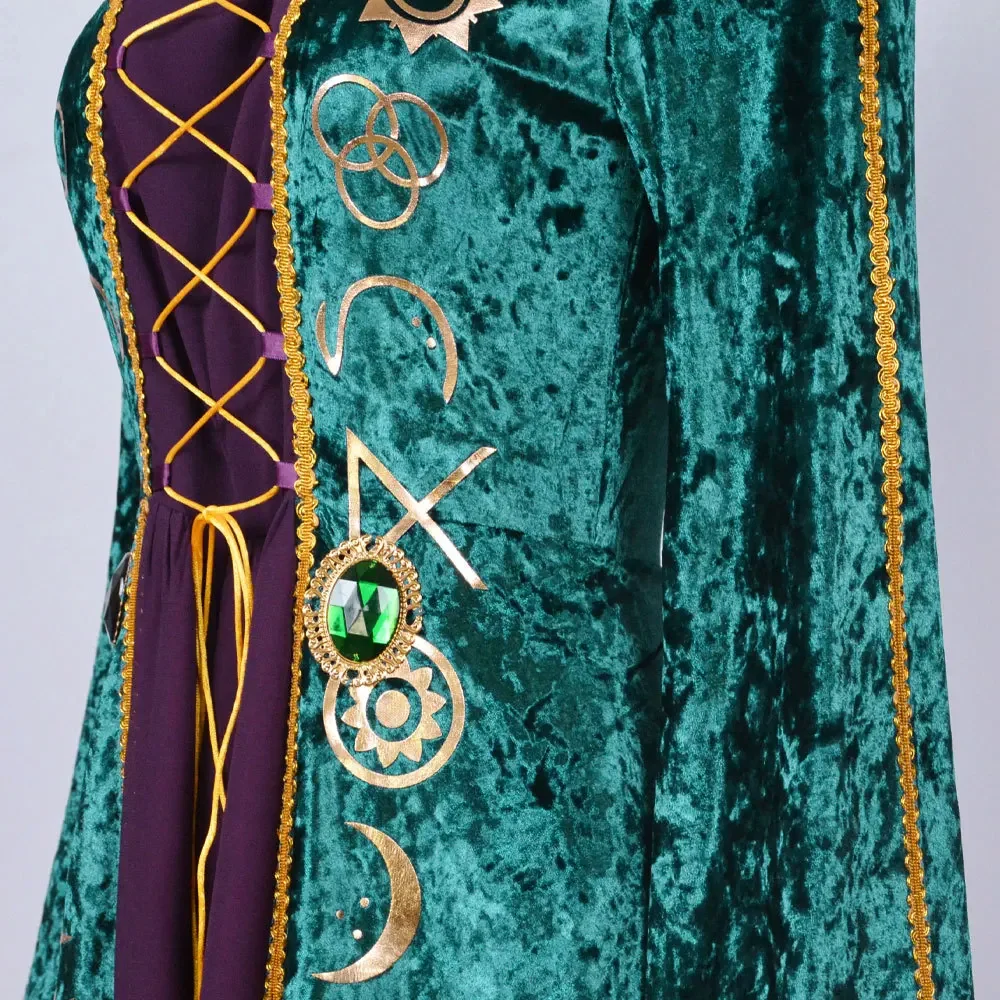 Костюм для косплея Winifred/Мэри/Сара Сандерсон на Хэллоуин взрослых женщин Костюмы