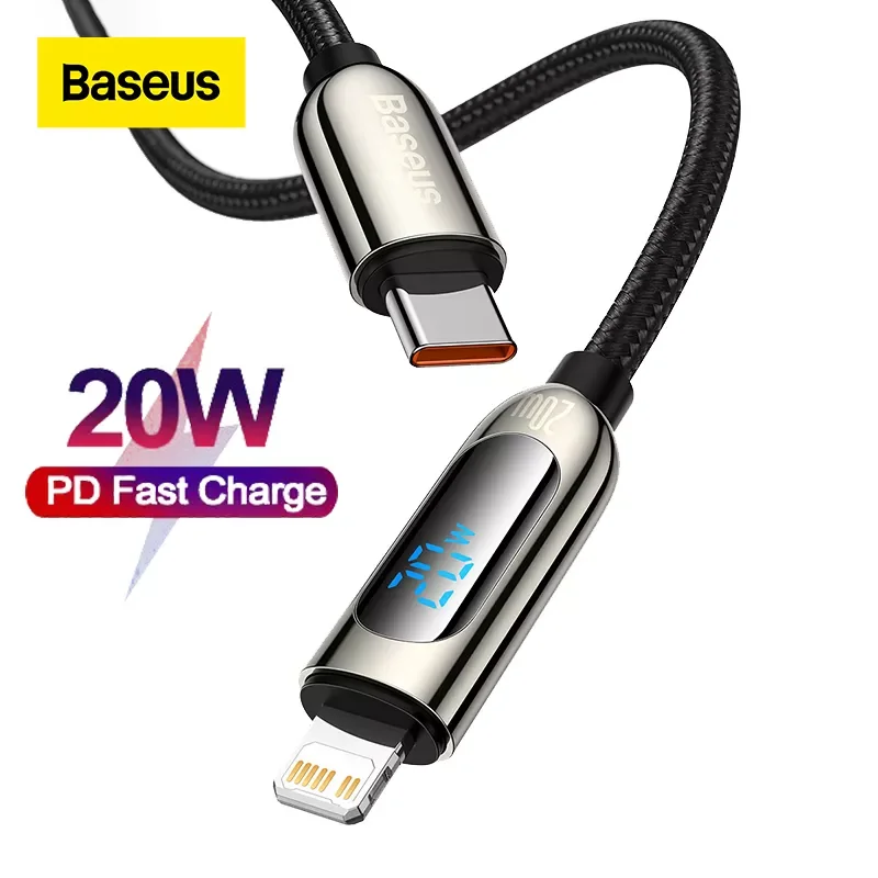 

USB-кабель Baseus с поддержкой быстрой зарядки, 20 Вт