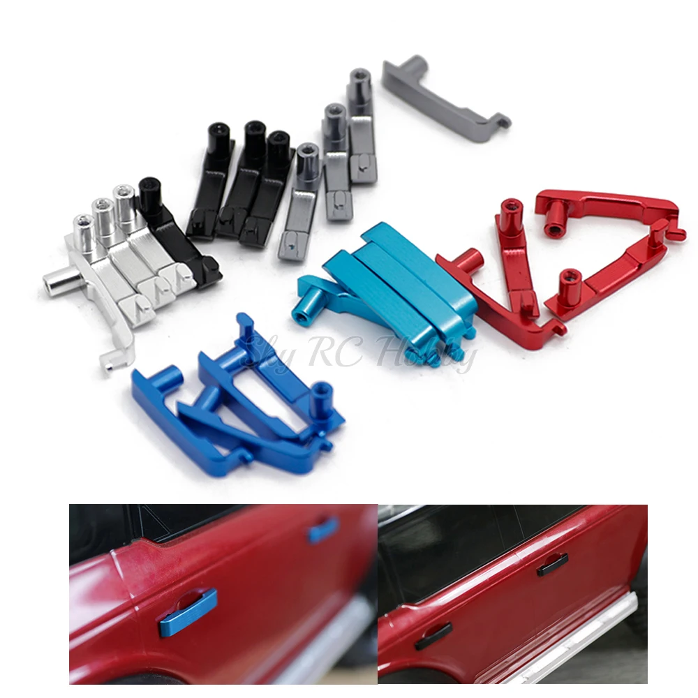 

Алюминиевая дверная ручка, дверная ручка для TRAXXAS TRX4 NEW FORD BRONCO TRX-4 Parts