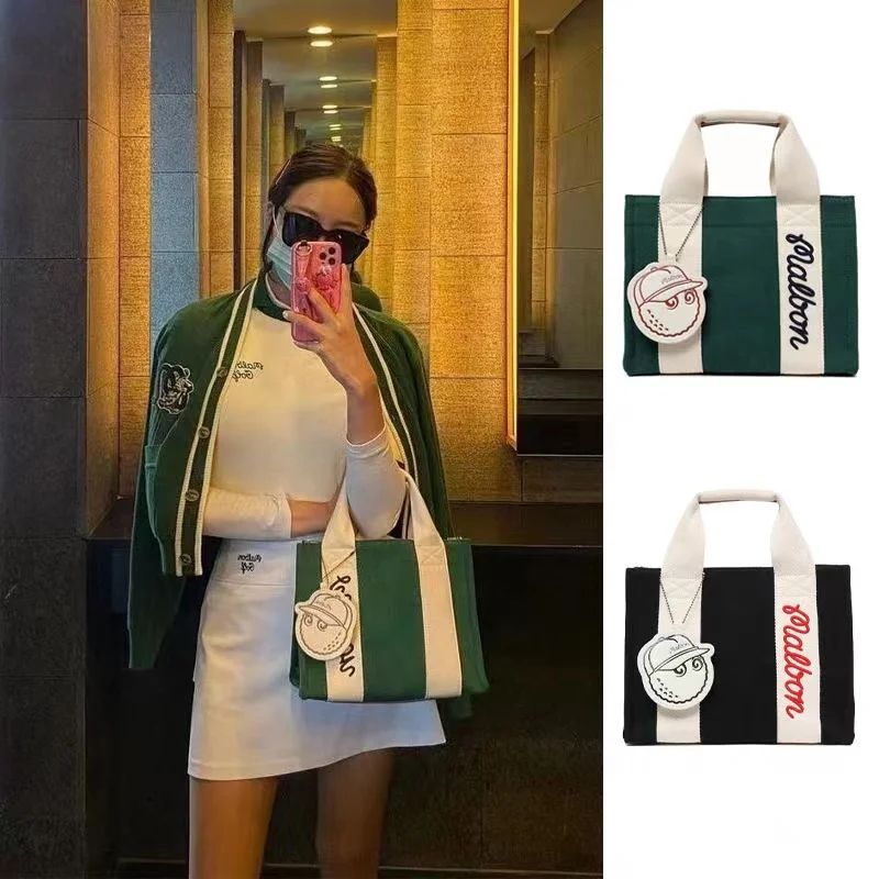 

Golf Handbag Korea New Fashion Handbag Golf Outdoor Sundries Storage Bag Cosmetic Pocket Ball bag Unisex 골프손가방
