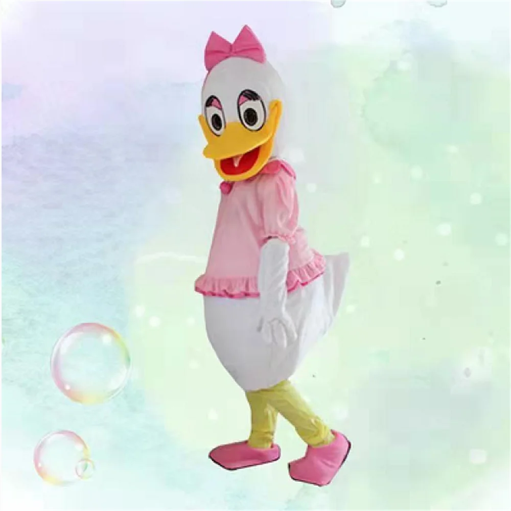 Мультяшный Дональд Дак Унисекс талисман EVA мышь маскарадный костюм ходячий