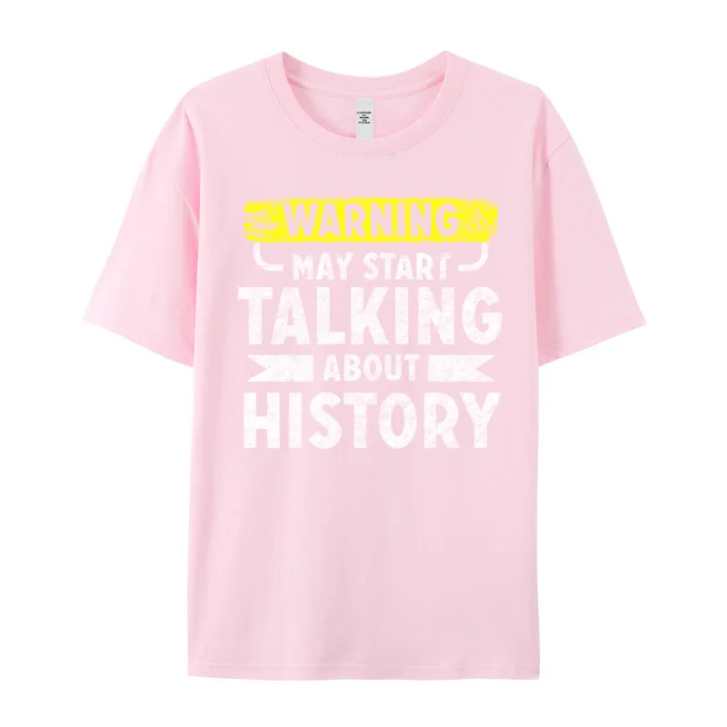 I ove History shirt funny Tees Funny Round Neck Lose Short Sleeve 100% Cotton Fabric Youth T-Shirt Slogan T Shirt