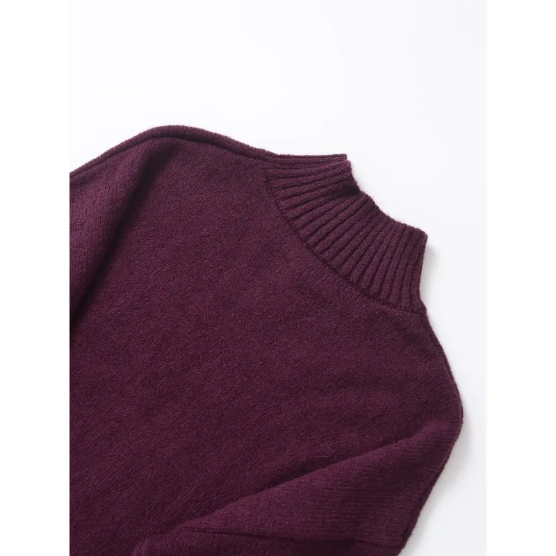 TRAF ZR уютные свитера женский осенний свитер трикотаж пуловеры с длинными рукавами