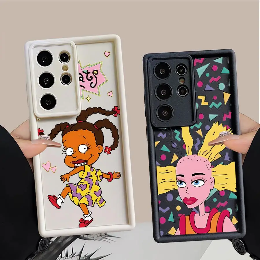 R-cFunny Phone Case for S21 S23 S22 S24 Plus Ultra S20 FE Matte