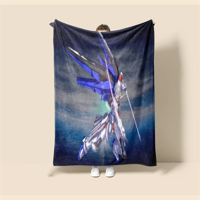 Одеяло механический воин Gundam игра периферийные товары в стиле аниме мягкое и