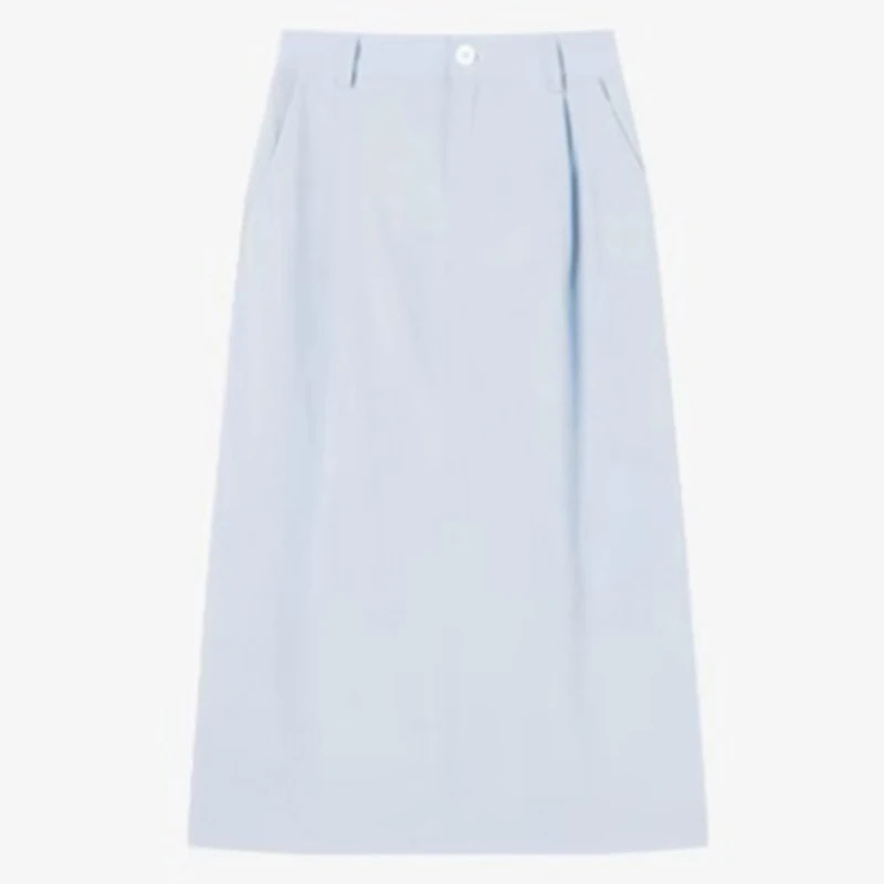 Весенняя повседневная полуюбка наряд для поездок на работу осенняя женская