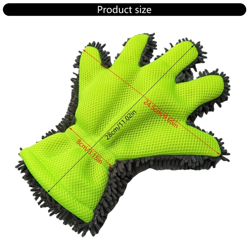 1 шт. перчатки для уборки салона автомобиля без царапин